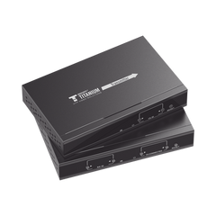 Kit Extensor MATRICIAL HDMI para distancias de 120 metros / Resolución 1080P @ 60Hz / Cat6 / Soporta 100 TX de entrada e Ilimitados RX en la salida / Control por PC, Control Remoto y Botón / Compatible con Switch IGMP.