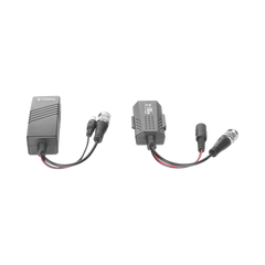 Kit de transceptores activos TURBO HD. Convierte 36/24 Vcc a 12 Vcc regulados, a través de cable UTP Cat5e / 6. Transmision de 200 m (Revisar tabla de resoluciones )