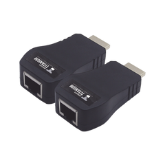 Kit Extensor 25m convertidor Señal HDMI a UTP (Cat5e/Cat 6) / Calidad PREMIUM
