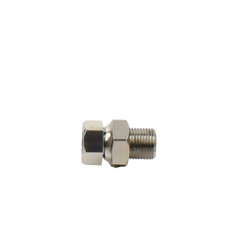 Tuerca y Opresor para Varilla de Ajuste / Compatible Q2220E y Q3220E / Acero Inoxidable / Ajuste Precisión Duplexers Sinclair / Refacción Original