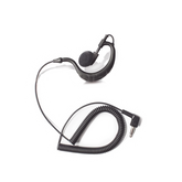 Audífono ajustable al oído con conector 3.5 mm, compatible con dispositivos con esta entrada