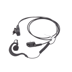 Micrófono de solapa con audífono ajustable al oído para Radios VX-160/ VX-231/ VX- 180/ VX-210/ VX-400