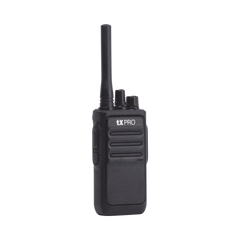 Radio Portátil Analógico UHF 400-470 MHz / 2W / 16 Canales / VOX Manos Libres / Batería 6-8 hrs / CTCSS/DCS / 161 g (5.68 oz)