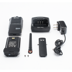 Radio Portátil Digital DMR y analógico en la banda VHF 136-174 MHz, 64CH y Cifrado de seguridad en Digital.