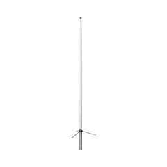 Antena base UHF, fibra de vidrio ajustable, rango de frecuencia 400 - 470 MHz