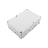 Gabinete Plástico para Exterior (IP65) de 180 x 125 x 57 mm Cierre por Tornillos.