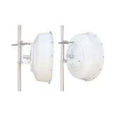 Antena direccional de alta resistencia, Ganancia 30 dBi, (4.9 -6.4 GHz), Plato hondo para mayor inmunidad al ruido, Conectores N-Hembra, Montaje incluido.