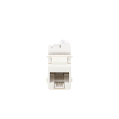 Jack Ultramax Cat6A, UTP, Tipo Keystone, Color Blanco, Punch Down
