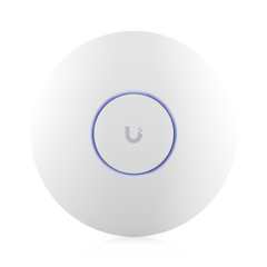 Punto de Acceso UniFi WiFi 6E Enterprise, alta densidad, hasta 600 usuarios, Mu-MIMO 4x4, bandas 2.4/5/6 Ghz, (1) puerto RJ45 2.5G (POE+ no incluido)