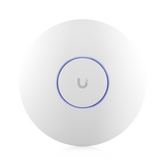 Punto de Acceso UniFi WiFi 6E Enterprise, alta densidad, hasta 600 usuarios, Mu-MIMO 4x4, bandas 2.4/5/6 Ghz, (1) puerto RJ45 2.5G (POE+ no incluido)