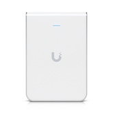 Access Point UniFi U6 In Wall/Montaje p/pared, WIFI 6 2.4 Y 5 Ghz, hasta 5.3 Gbps, 1 pto PoE In, 4 ptos secundarios (1 PoE Out)