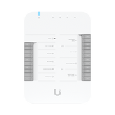 UniFi Access Hub Door, puede conectar 2 lectores y 2 cámaras (no incluidos) para controlar solo una puerta / 2 terminales AUX y 4 entradas adicionales (sensores y botones) POE 802.3bt no incluido