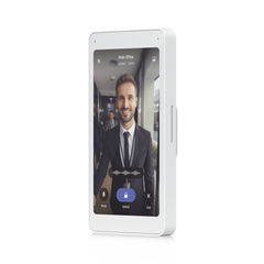 UniFi Intercom Viewer, monitor que se vincula a UA-INTERCOM, para visualizar y aperturar, pantalla táctil de 5", energizado por POE, montaje en pared
