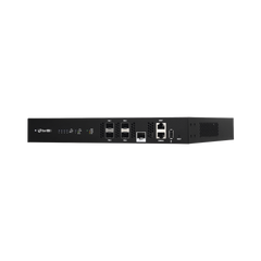 UFiber GPON OLT, Terminal de línea óptica hasta 512 ONUs concurrentes, con 4 puertos SFP GPON + 1 puertos SFP+ 10 G
