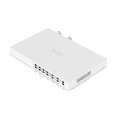 Ubiquiti UISP Fiber OLT XGS — Terminal de línea óptica (OLT) de 8 puertos, 10 Gbps de subida y bajada, capacidad para 2,000+ suscriptores