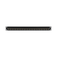 Patch Panel Ultramax. UTP, Precargado con Jacks Cat6A, 24 Puertos, Plano, 1U