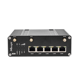 Router Celular Industrial 4G LTE con WiFi y Puertos Ethernet para IoT y M2M