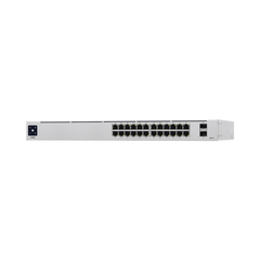 UniFi Switch USW-24-POE Gen2, Capa 2 de 24 puertos (16 puertos PoE 802.3af/at + 8 puertos Gigabit) + 2 puertos 1G SFP, 95W, pantalla informativa