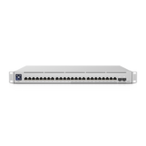UniFi Switch Empresarial Capa 3 de 24 puertos PoE 802.3af/at (12 puertos 2.5G y 12 puertos 1G) + 2 puertos 1/10G SFP+, 400W, pantalla informativa