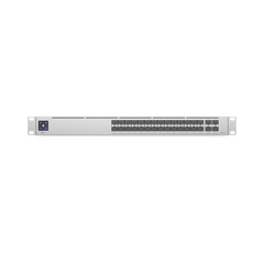 UniFi Switch PRO Aggregation Capa 3 para fibra óptica con 28 puertos SFP+ (10G) y 4 puertos SFP28 (25G), pantalla informativa