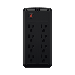 UPS de 1000 VA/500 W, Topología Línea Interactiva, Entrada 120 Vca NEMA 5-15P, y 8 Salidas NEMA 5-15R, Puerto USB, Con Regulador de Voltaje (AVR)