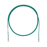 Cable de Parcheo TX6, UTP Cat6, Diámetro Reducido (28AWG), Color Verde, 1.52 Metros (5 Pies)