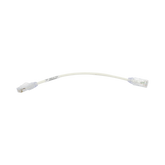 Cable de Parcheo TX6, UTP Cat6, Diámetro Reducido (28AWG), Color Blanco, 8in (20.2cm)