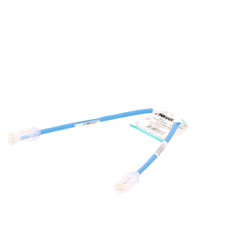 Cable de Parcheo UTP Cat6A, CM/LSZH, Diámetro Reducido (28AWG), Color Azul, 1ft
