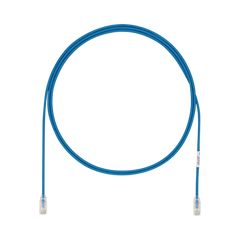 Cable de Parcheo UTP Cat6A, CM/LSZH, Diámetro Reducido (28AWG), Color Azul, 35ft
