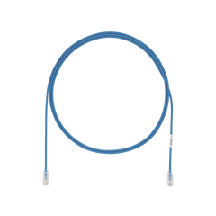 Cable de Parcheo UTP Cat6A, CM/LSZH, Diámetro Reducido (28AWG), Color Azul, 3 Metros (9.84 Pies).