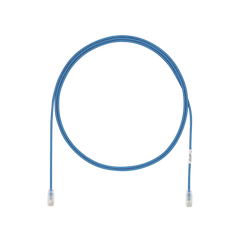 Cable de Parcheo UTP Cat6A, CM/LSZH, Diámetro Reducido (28AWG), Color Azul, 3 m.
