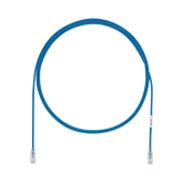 Cable de Parcheo UTP Cat6A, CM/LSZH, Diámetro Reducido (28AWG), Color Azul, 5ft