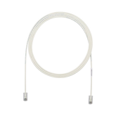 Cable de Parcheo UTP Cat6A, CM/LSZH, Diámetro Reducido (28AWG), Color Blanco Mate, 7ft