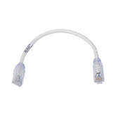 Cable de Parcheo UTP, Cat6A, Diámetro Reducido (28 AWG), CM/LSZH, Color Blanco Mate, 20.3 cm (8 Pulgadas)