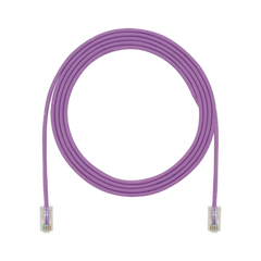 Cable de Parcheo UTP, Cat6A, 24 AWG, CM, Color Violeta, 20 m.