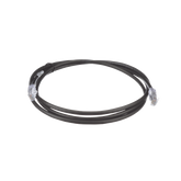 Cable de Parcheo UTP, Cat6A, 24 AWG, CM, Color Negro, 1.52 Metros (5 Pies)