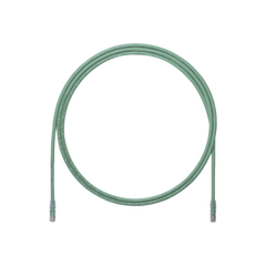 Cable de Parcheo UTP, Cat6A, 24 AWG, CM, Color Verde, 5 ft