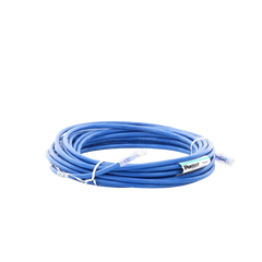 Cable de Parcheo TX6, UTP Cat6, 24 AWG, CM, Color Azul, 10 Metros (32.81 Pies)