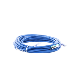Cable de Parcheo TX6, UTP Cat6, 24 AWG, CM, Color Azul, 10 Metros