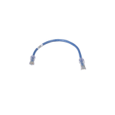 Cable de Parcheo TX6, UTP Cat6, 24 AWG, CM, Color Azul, 1 ft