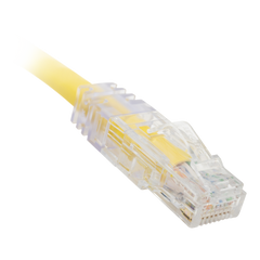 Cable de Parcheo TX6, UTP Cat6, 24 AWG, CM, Color Amarillo, 0.3 Metros (1 Pie)