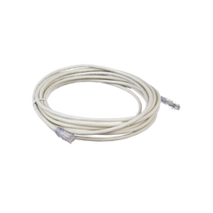 Cable de Parcheo TX6, UTP Cat6, 24 AWG, CM, Color Blanco, 6.1 Metros (20 Pies)