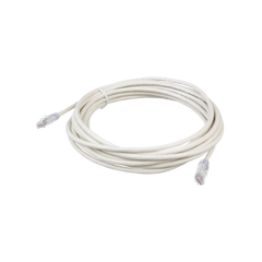 Cable de Parcheo TX6, UTP Cat6, 24 AWG, CM, Color Blanco, 6.1 Metros (20 Pies)