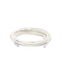 Cable de Parcheo TX6, UTP Cat6, 24 AWG, CM, Color Blanco Mate, 9.14 Metros (30 Pies)