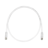Cable de Parcheo TX6, UTP Cat6, 24 AWG, CM, Color Blanco Mate, 9.14 Metros (30 Pies)