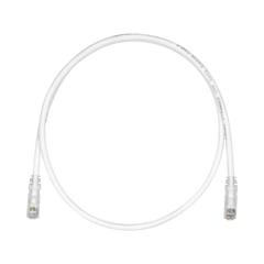 Cable de Parcheo TX6, UTP Cat6, 24 AWG, CM, Color Blanco Mate, 9.14 Metros (30 Pies)