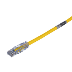 Cable de Parcheo TX6, UTP Cat6, 24 AWG, CM, Color Amarillo, 9.14 Metros (30 Pies)