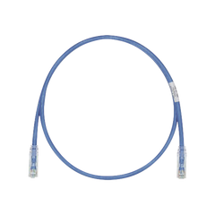 Cable de Parcheo TX6, UTP Cat6, 24 AWG, CM, Color Azul, 10.67 Metros (35 Pies)