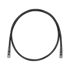 Cable de Parcheo TX6, UTP Cat6, 24 AWG, CM, Color Negro, 3 ft.