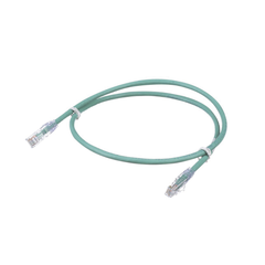 Cable de Parcheo TX6, UTP Cat6, 24 AWG, CM, Color Verde, 0.91 Metros (3 Pies)
